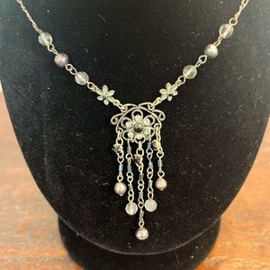 Vintage dark-tone necklace